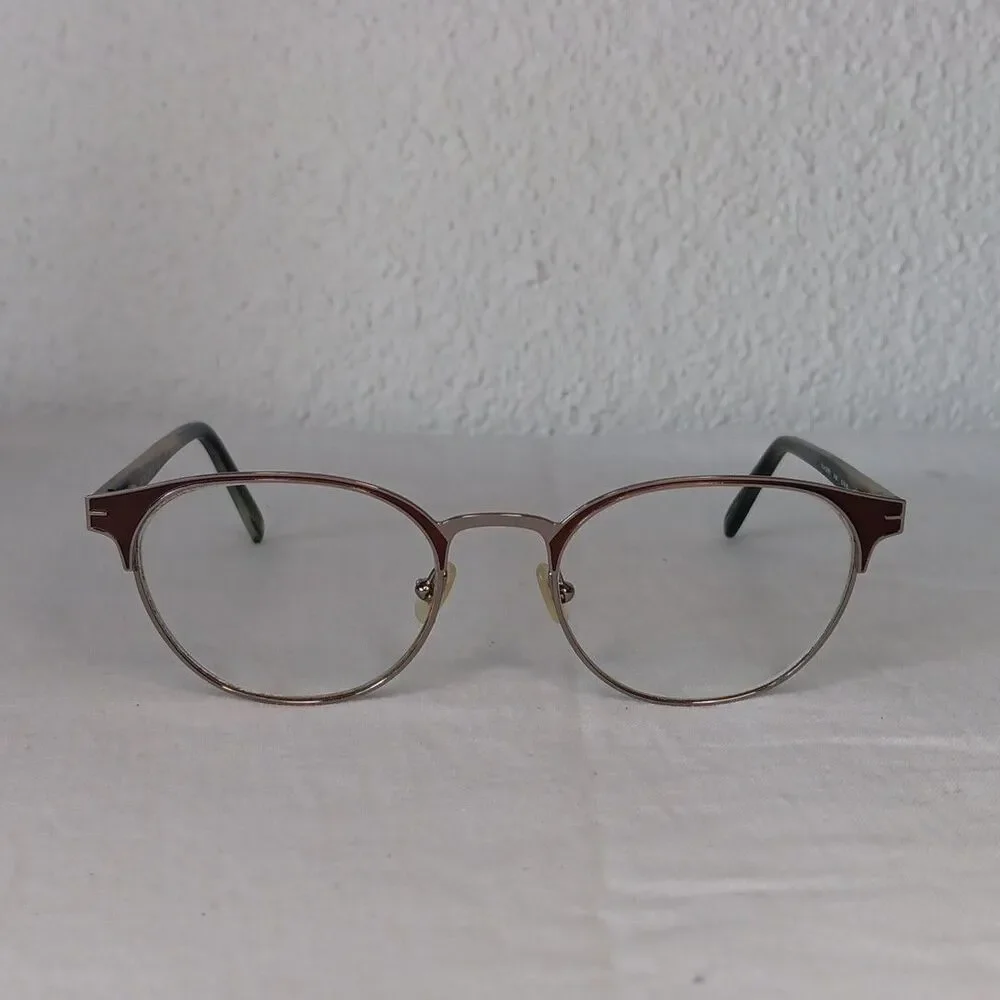 Badgley Mischka Austin Brown Horn (BHRN) 50-19-140 Eyeglasses Frame /F16